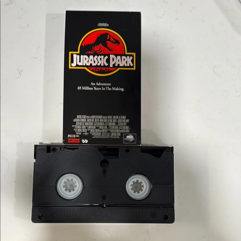 Jurassic Park VHS Tape
